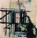 No Escape- 30cm x 30cm, Mixed Media